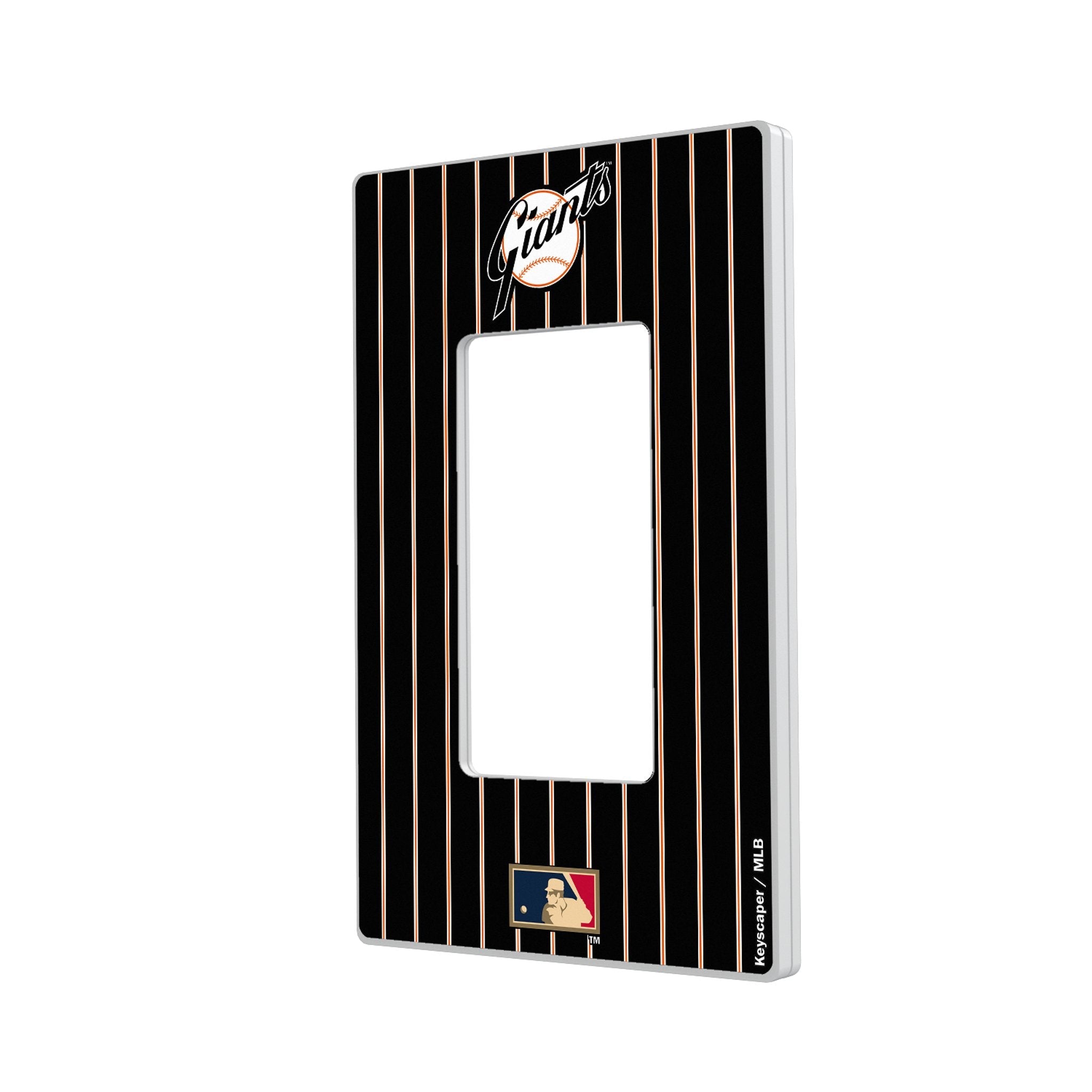 San Francisco Giants 1958-1967 - Cooperstown Collection Pinstripe Hidden-Screw Light Switch Plate
