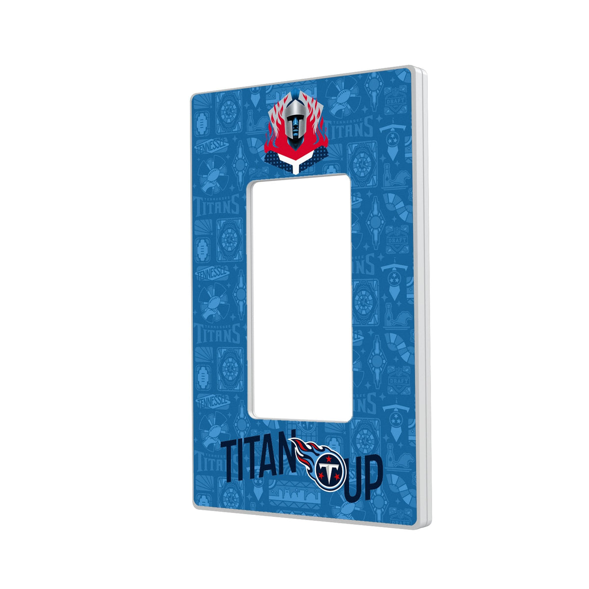 Tennessee Titans 2024 Illustrated Limited Edition Hidden-Screw Light Switch Plate 2