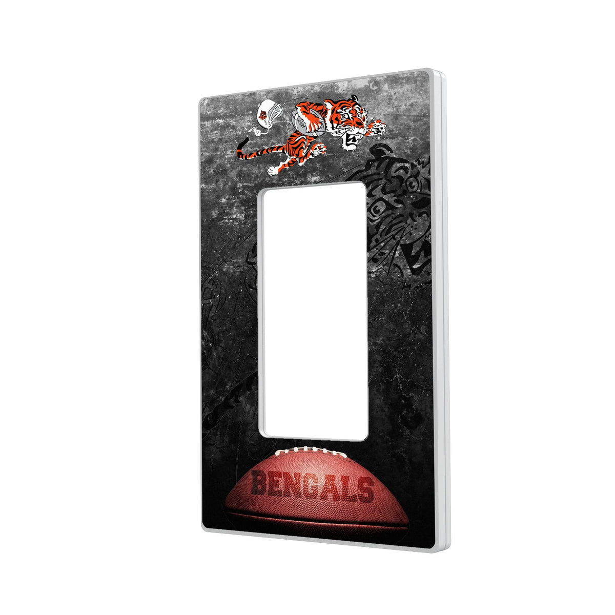 Cincinnati Bengals Historic Collection Legendary Hidden-Screw Light Switch Plate 2