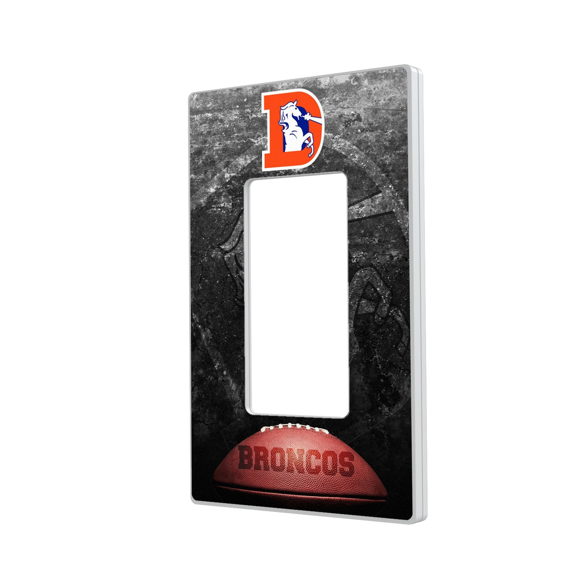 Denver Broncos 1993-1996 Historic Collection Legendary Hidden-Screw Light Switch Plate 2