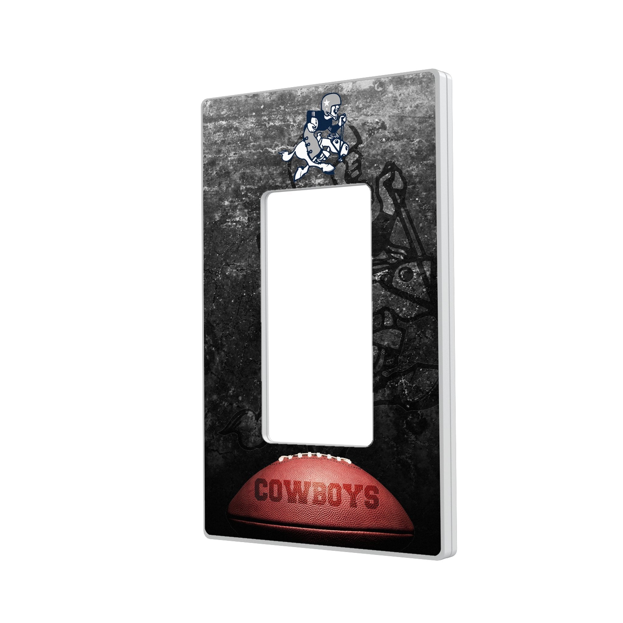 Dallas Cowboys 1966-1969 Historic Collection Legendary Hidden-Screw Light Switch Plate