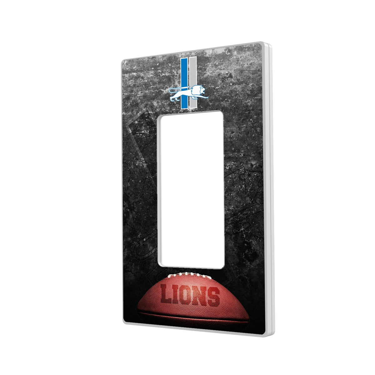 Detroit Lions Retro Legendary Hidden-Screw Light Switch Plate 2