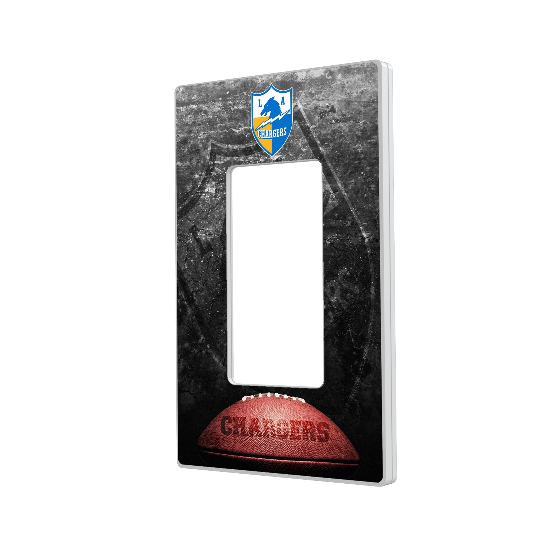 Los Angeles Chargers Historic Collection Legendary Hidden-Screw Light Switch Plate 2