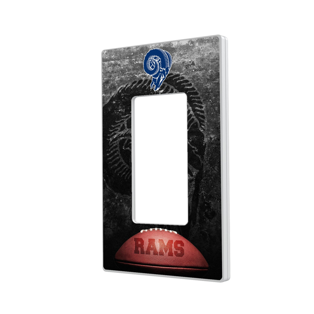 Los Angeles Rams Historic Collection Legendary Hidden-Screw Light Switch Plate 2