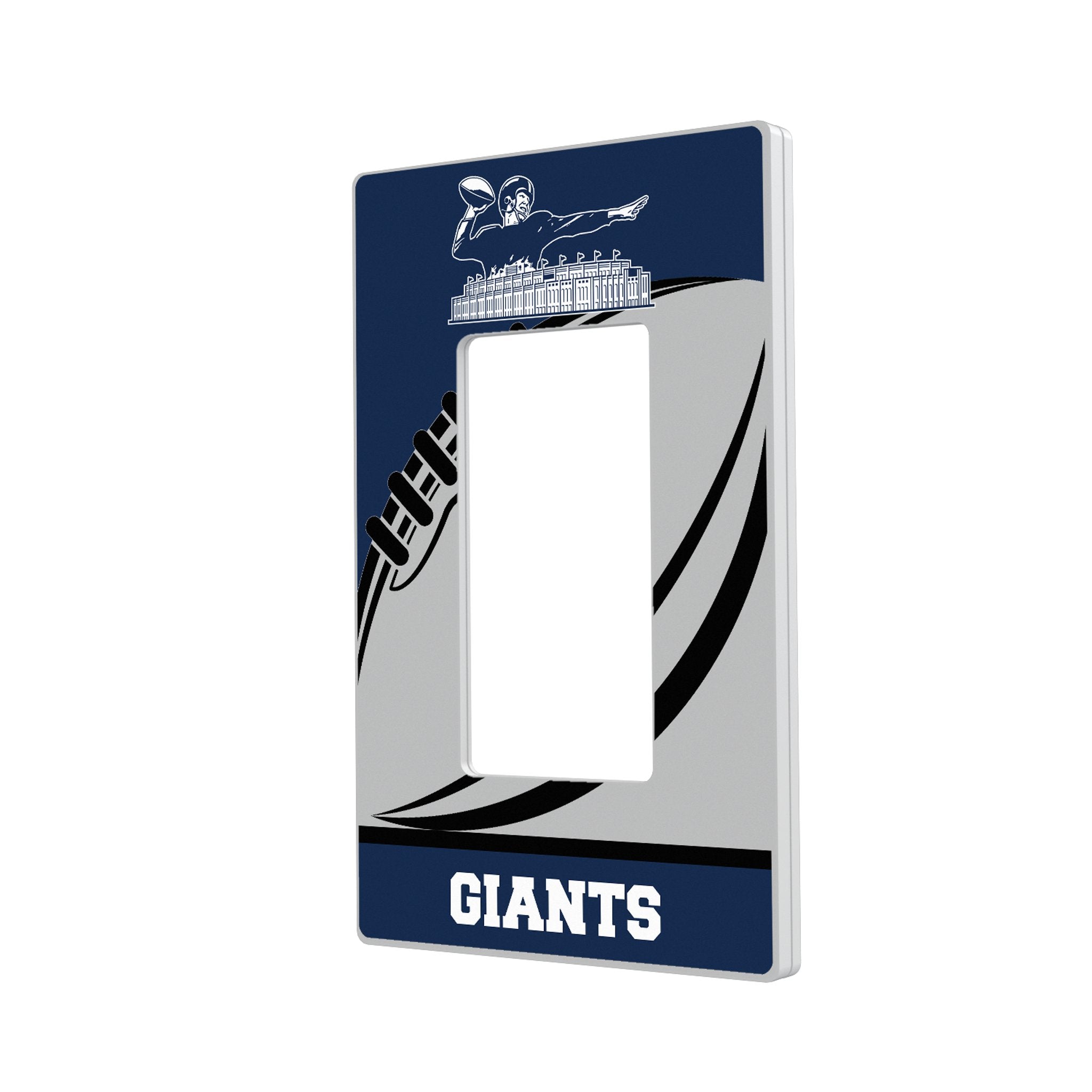 New York Giants 1960-1966 Historic Collection Passtime Hidden-Screw Light Switch Plate 2