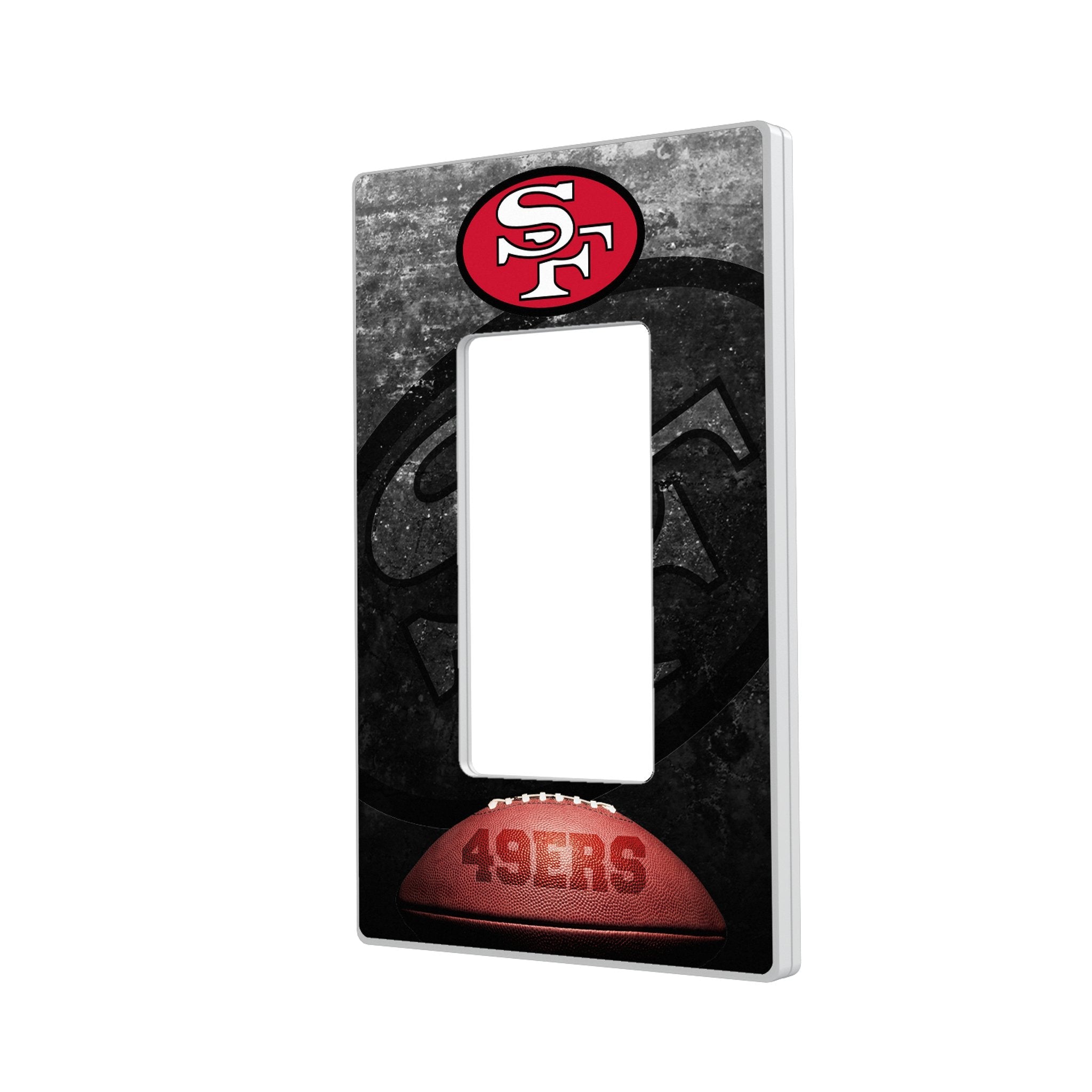 San Francisco 49ers Historic Collection Legendary Hidden-Screw Light Switch Plate