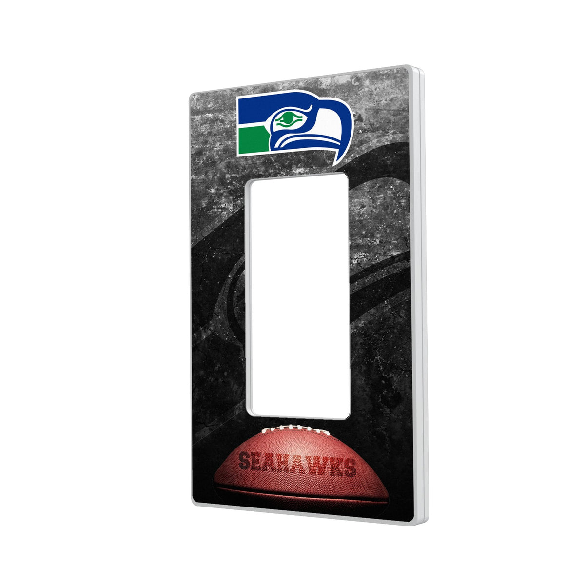 Seattle Seahawks Historic Collection Legendary Hidden-Screw Light Switch Plate 2