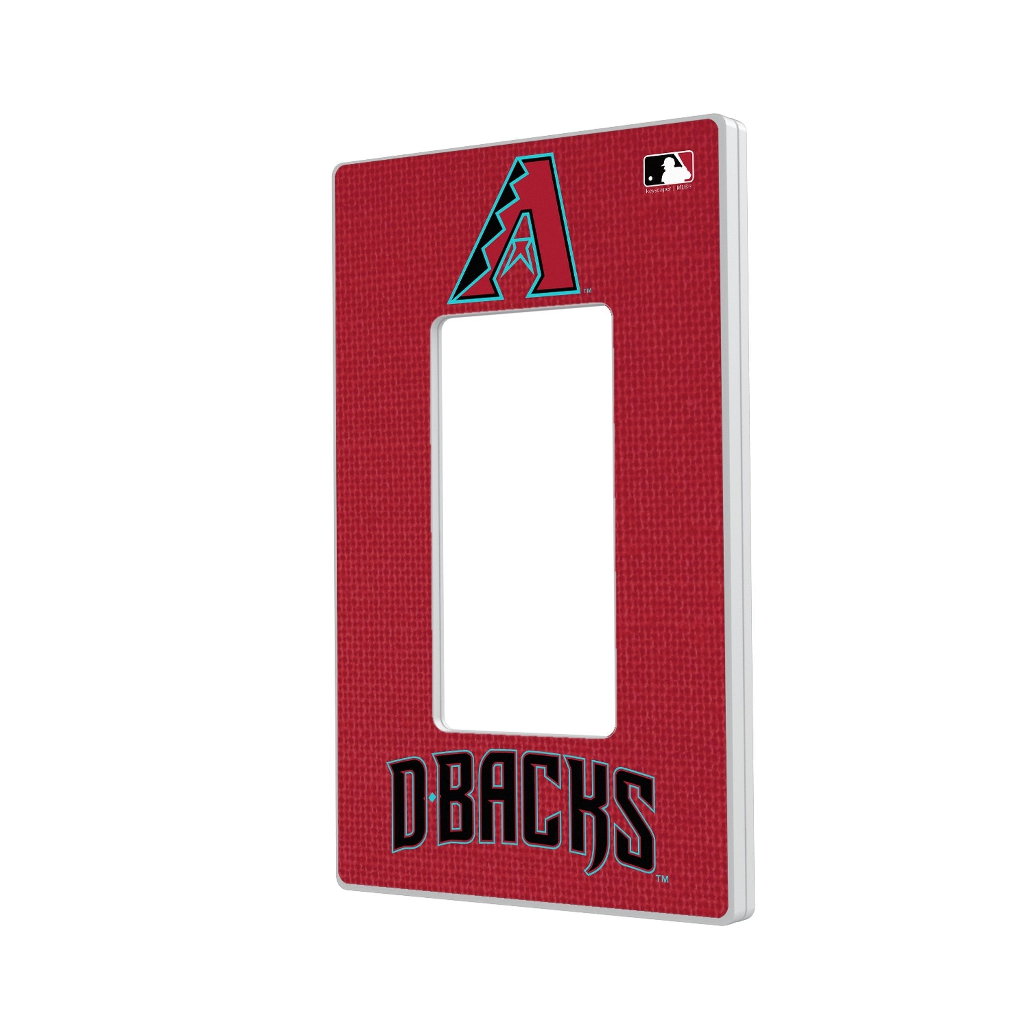 Arizona Diamondbacks Solid Hidden-Screw Light Switch Plate
