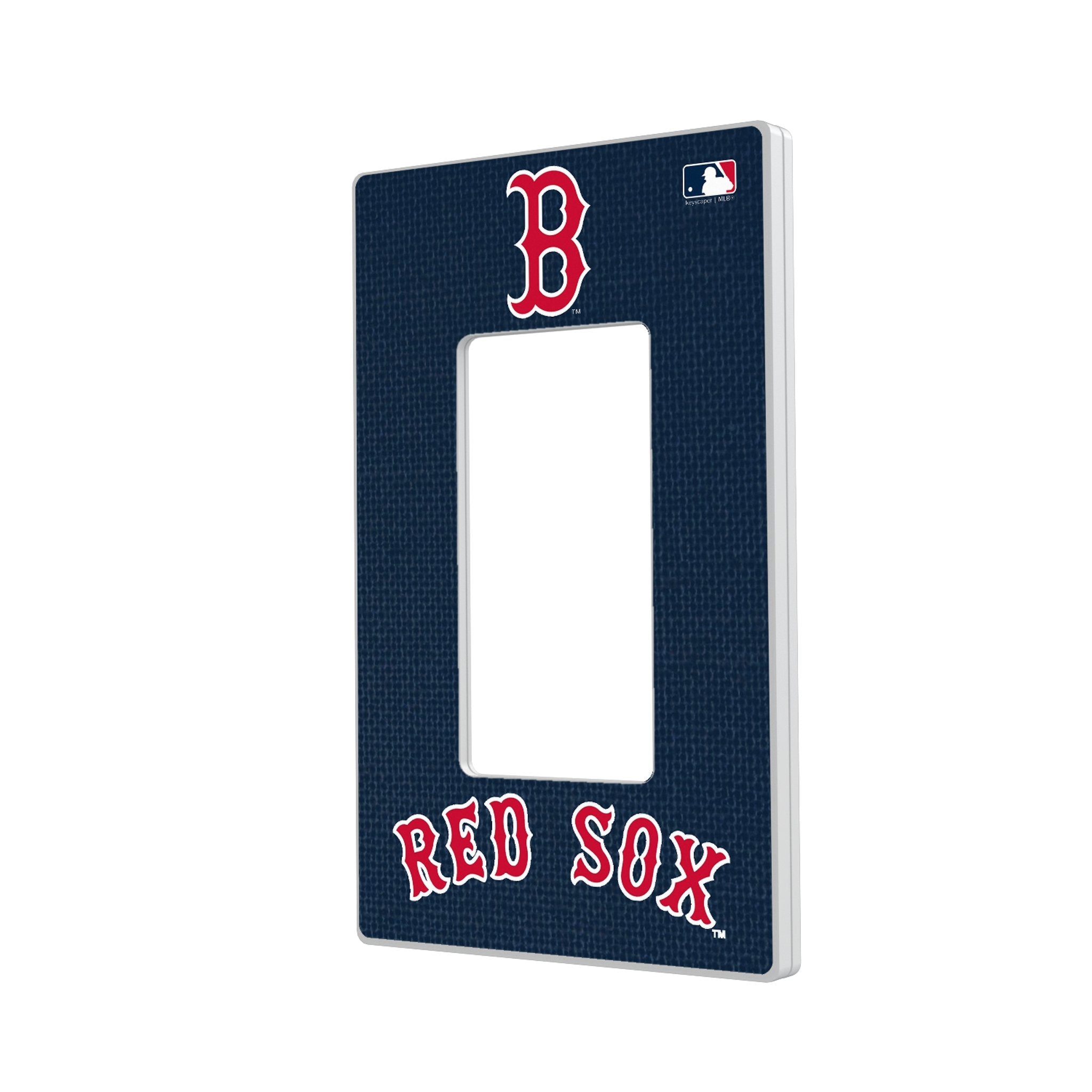 Boston Red Sox Solid Hidden-Screw Light Switch Plate 2