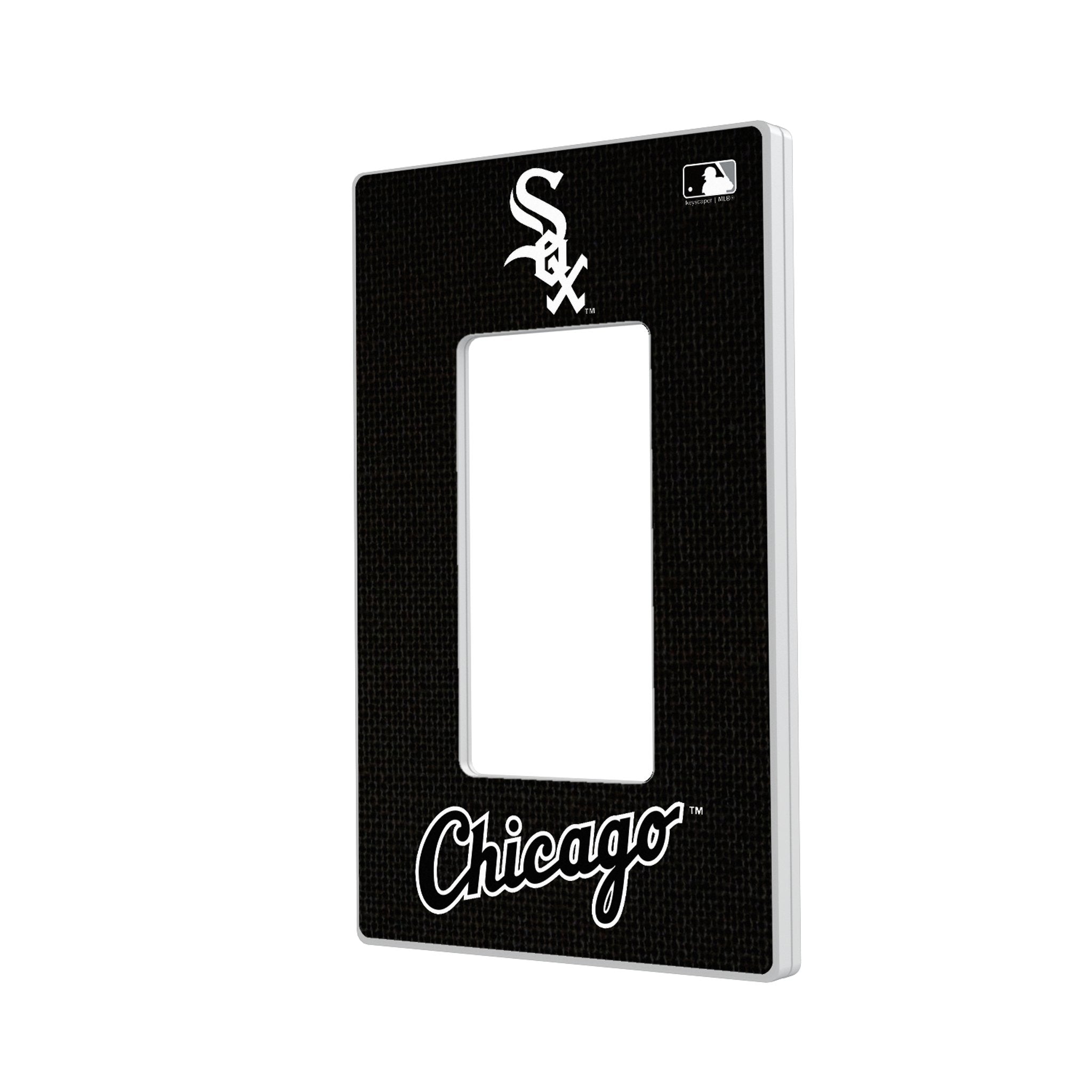 Chicago White Sox Solid Hidden-Screw Light Switch Plate 2