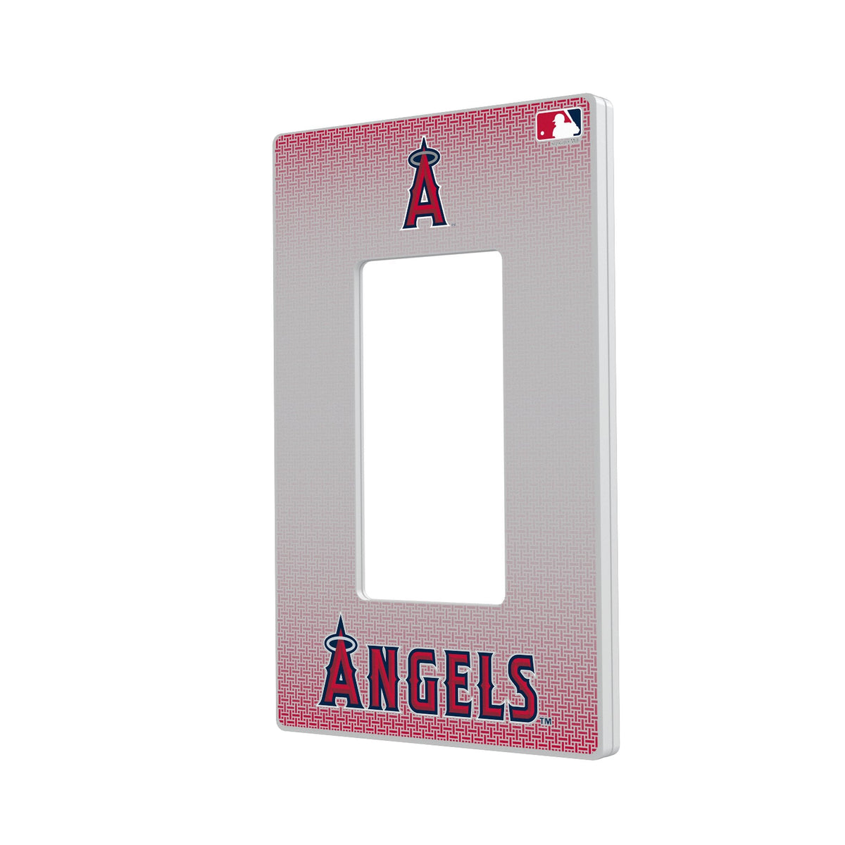 Los Angeles Angels Linen Hidden-Screw Light Switch Plate 2