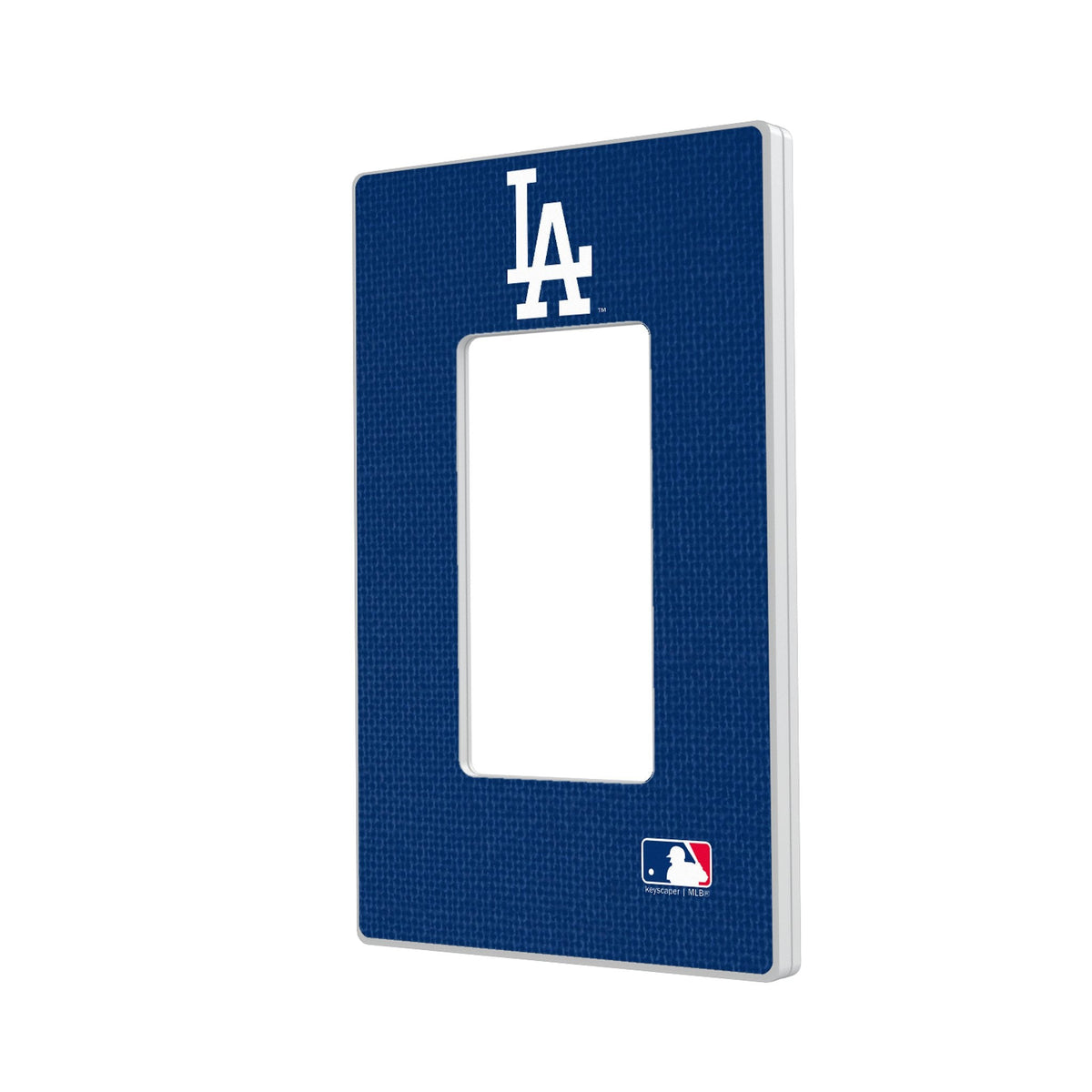 LA Dodgers Solid Hidden-Screw Light Switch Plate 2