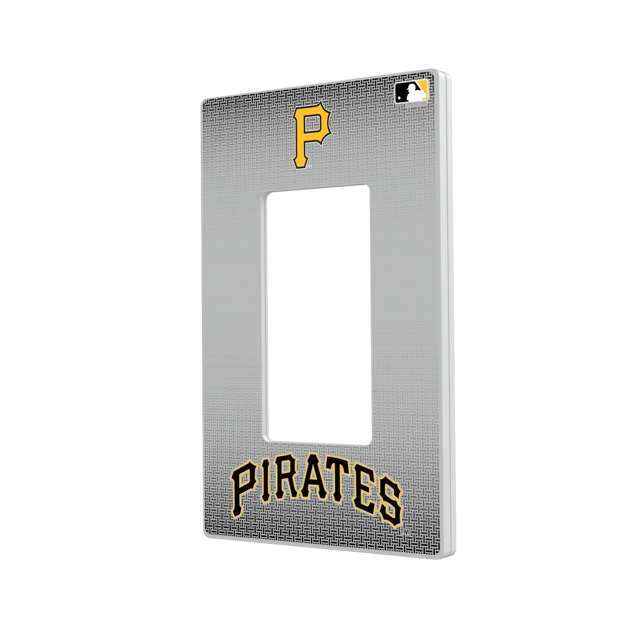 Pittsburgh Pirates Linen Hidden-Screw Light Switch Plate 2