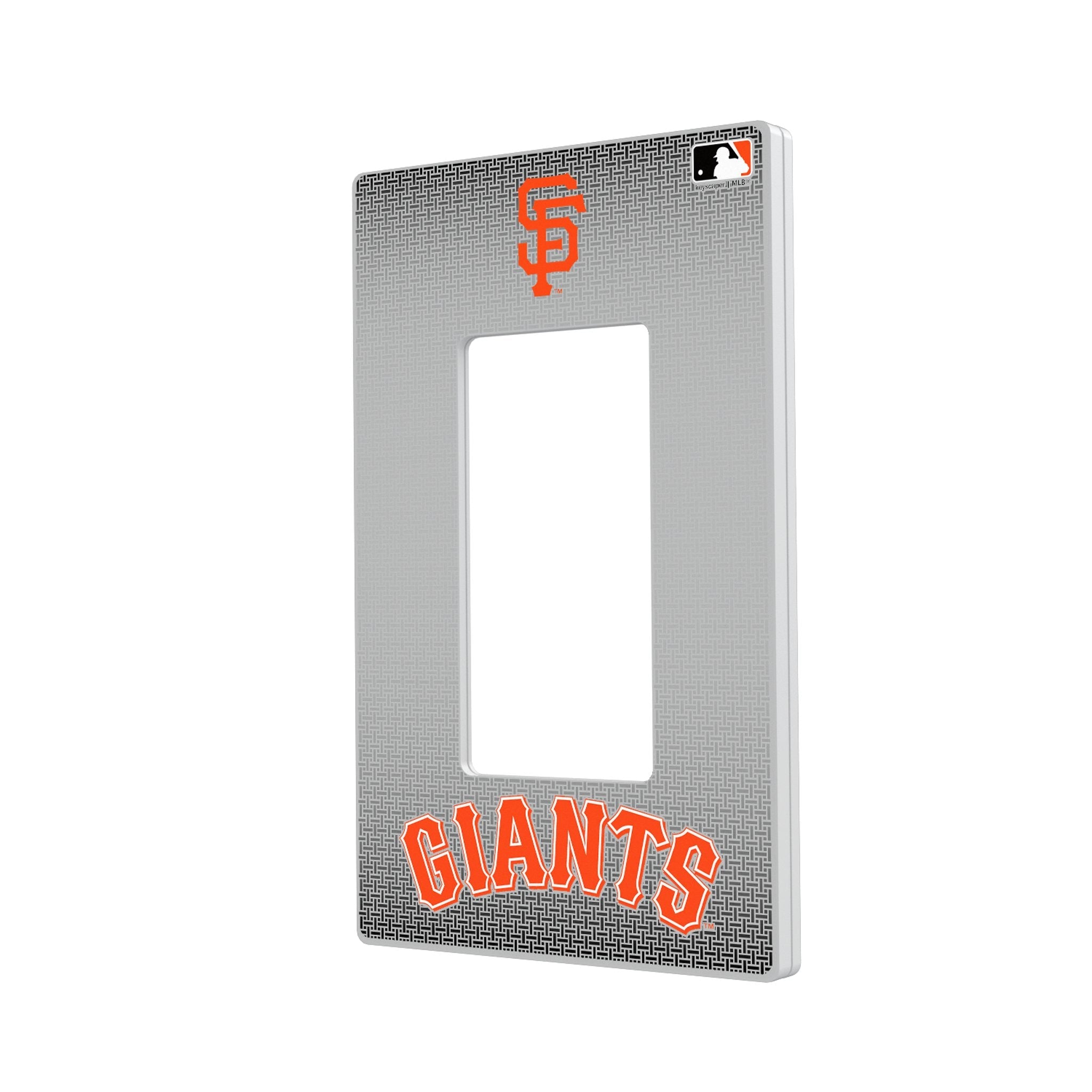 San Francisco Giants Linen Hidden-Screw Light Switch Plate