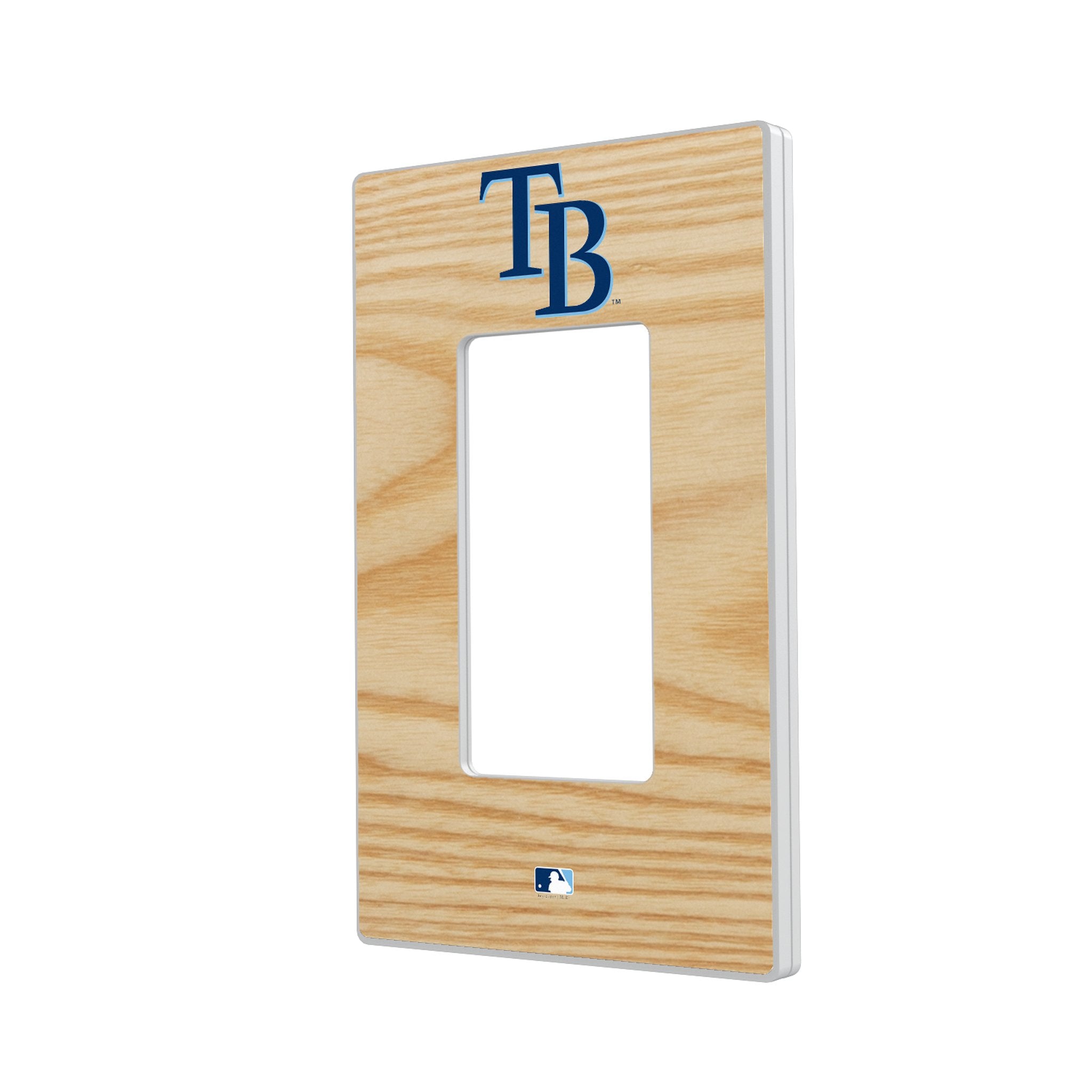 Tampa Bay Rays Baseball Bat Hidden-Screw Light Switch Plate 2
