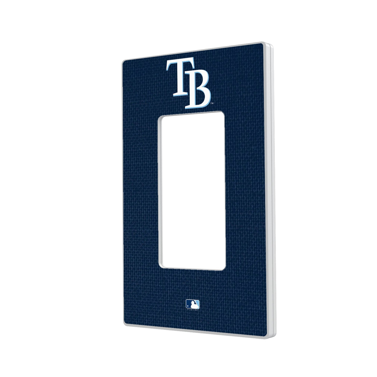 Tampa Bay Rays Solid Hidden-Screw Light Switch Plate 1