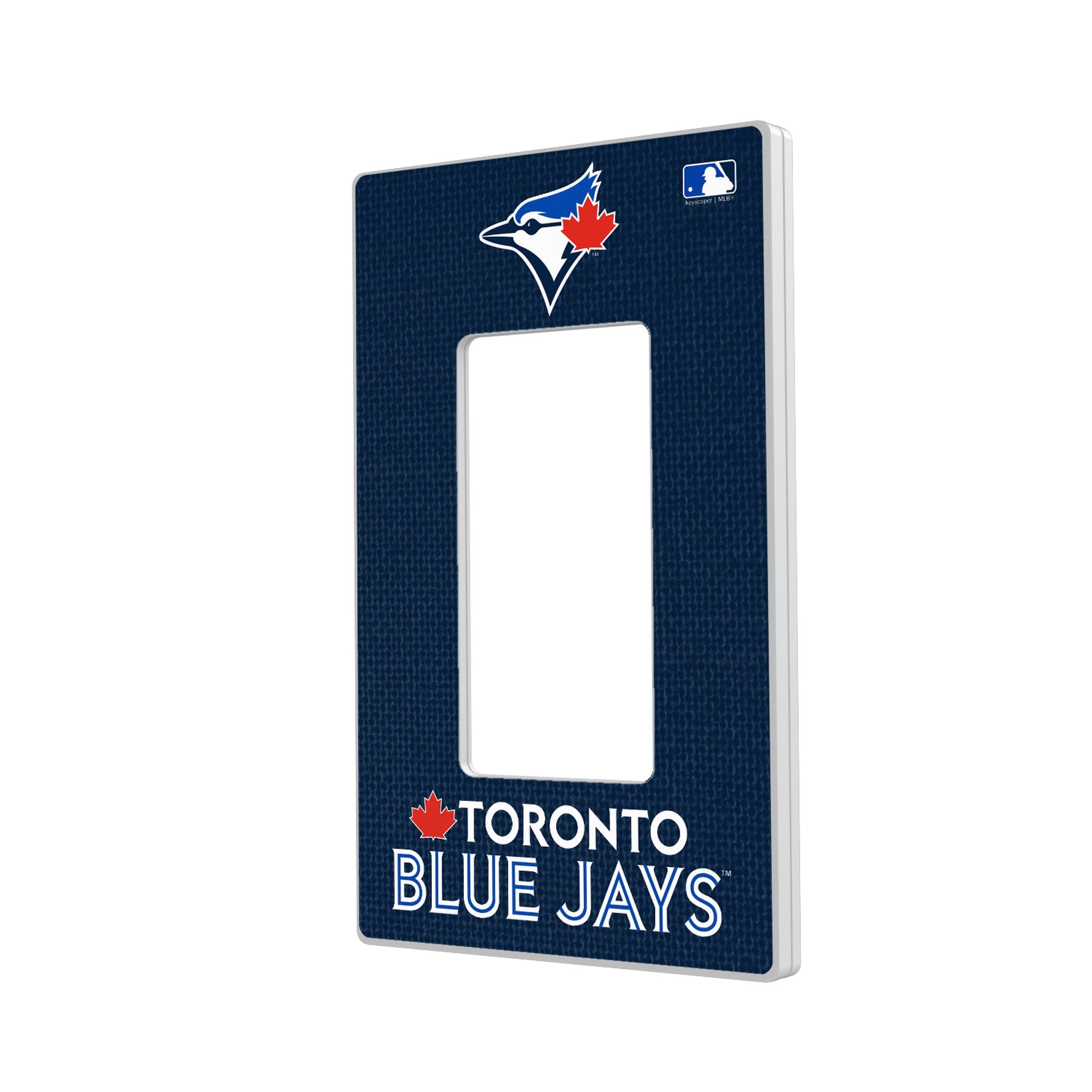 Toronto Blue Jays Solid Hidden-Screw Light Switch Plate 2
