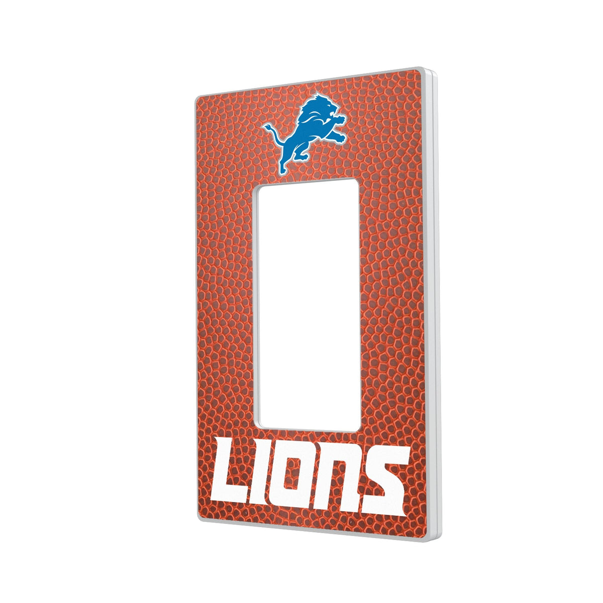 Detroit Lions Football Hidden-Screw Light Switch Plate 2