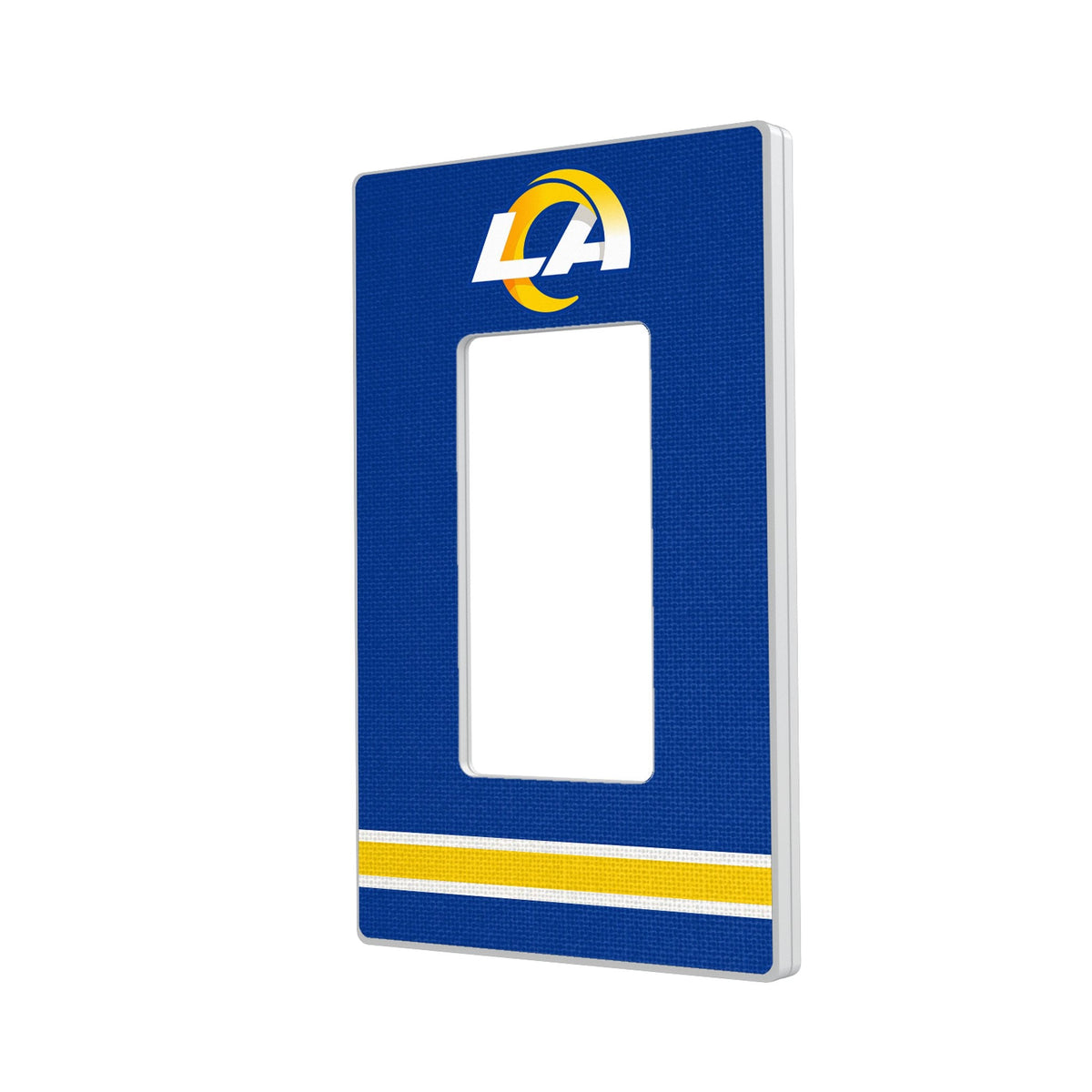 Los Angeles Rams Stripe Hidden-Screw Light Switch Plate 2