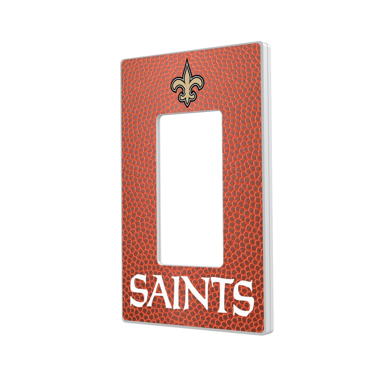 New Orleans Saints Football Hidden-Screw Light Switch Plate 2