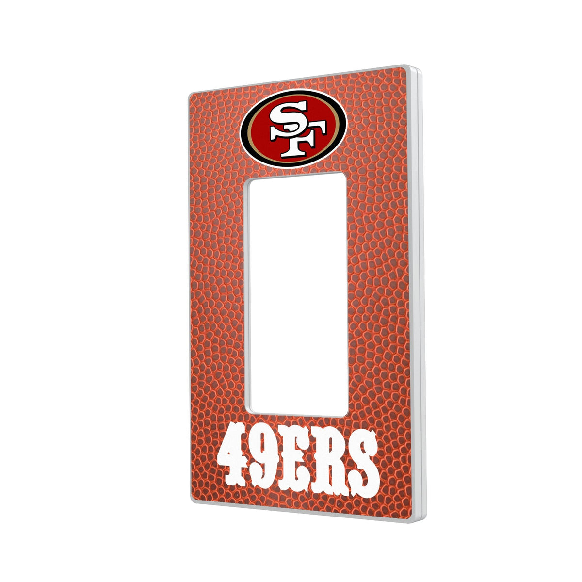 San Francisco 49ers Football Hidden-Screw Light Switch Plate 2