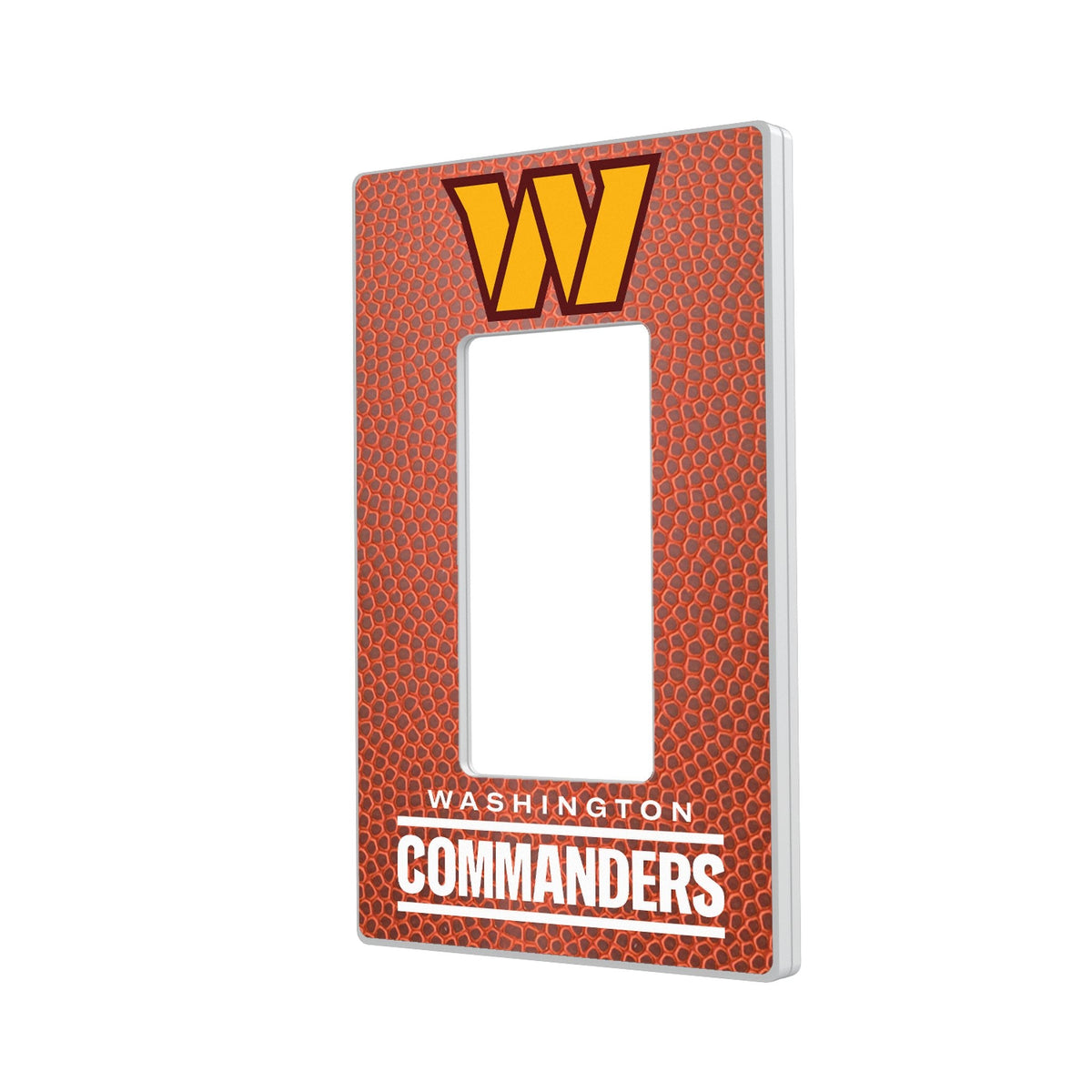 Washington Commanders Football Hidden-Screw Light Switch Plate 2