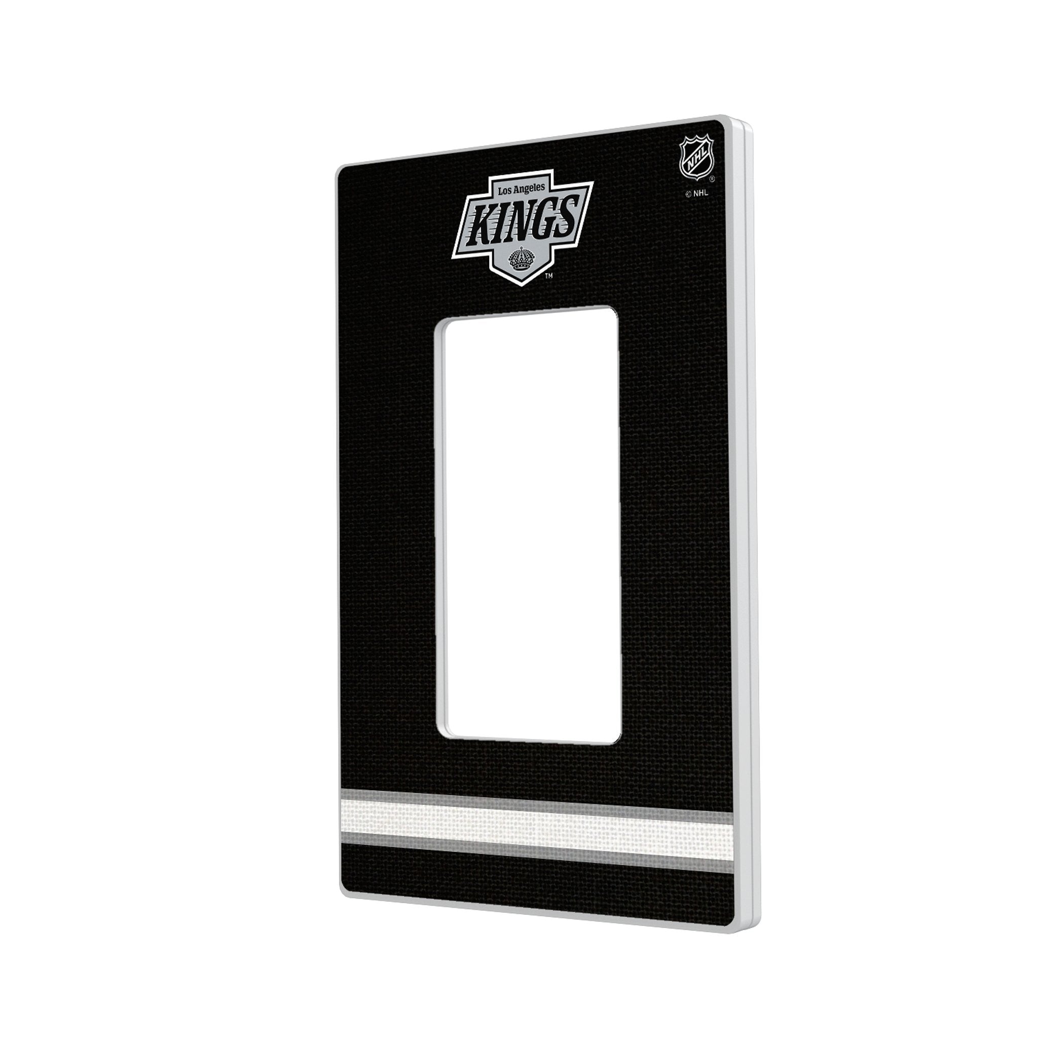 LA Kings Stripe Hidden-Screw Light Switch Plate