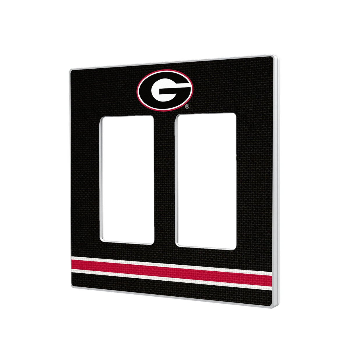 University of Georgia Bulldogs Stripe Hidden-Screw Light Switch Plate 4