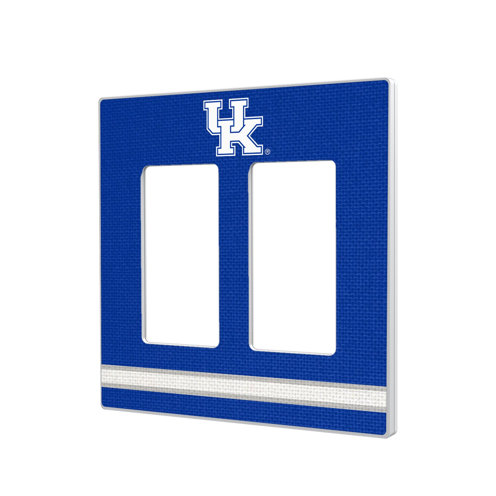 University of Kentucky Wildcats Stripe Hidden-Screw Light Switch Plate 4