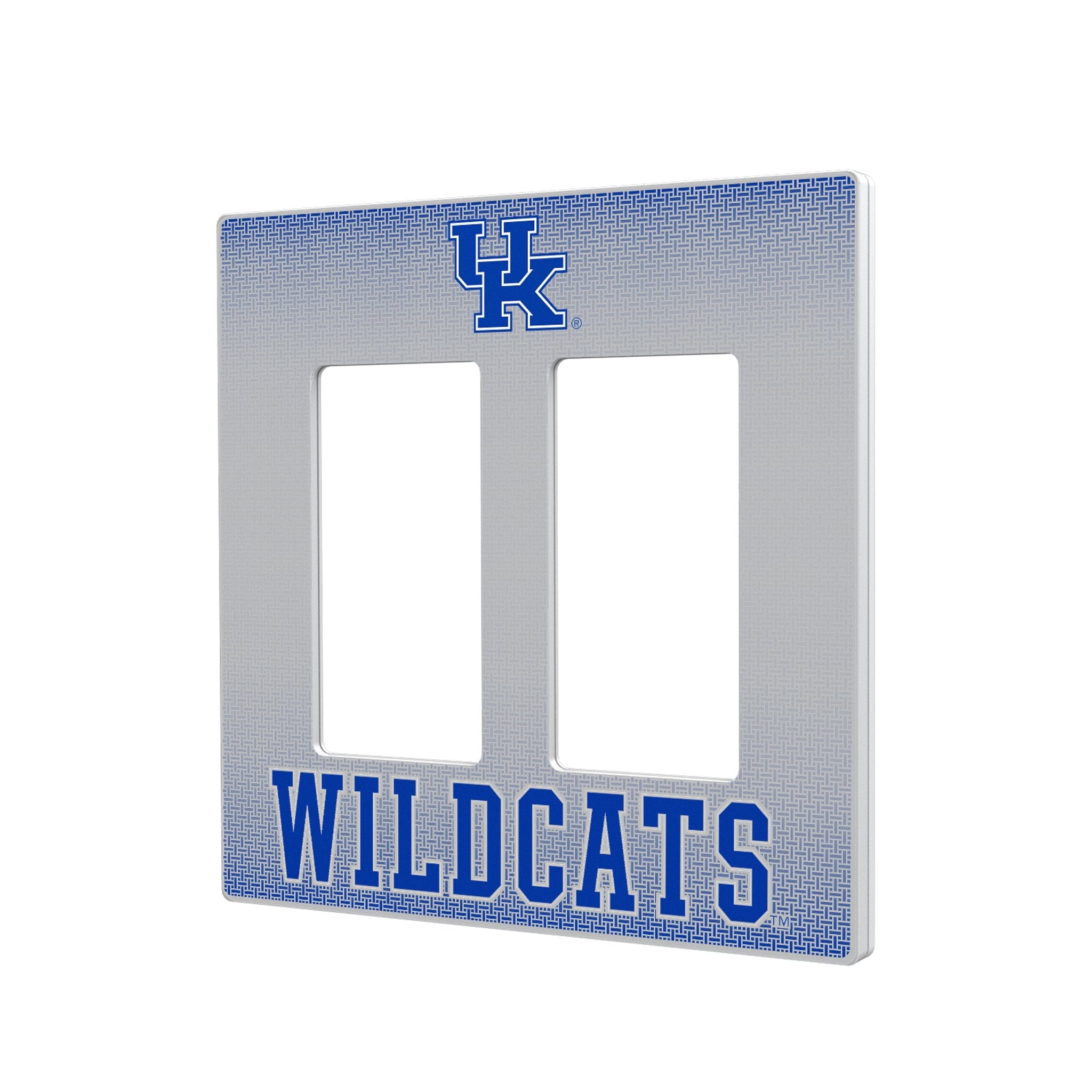University of Kentucky Wildcats Linen Hidden-Screw Light Switch Plate 4