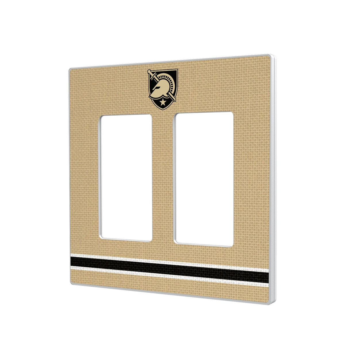 United States Military Academy Black Knights Stripe Hidden-Screw Light Switch Plate 4