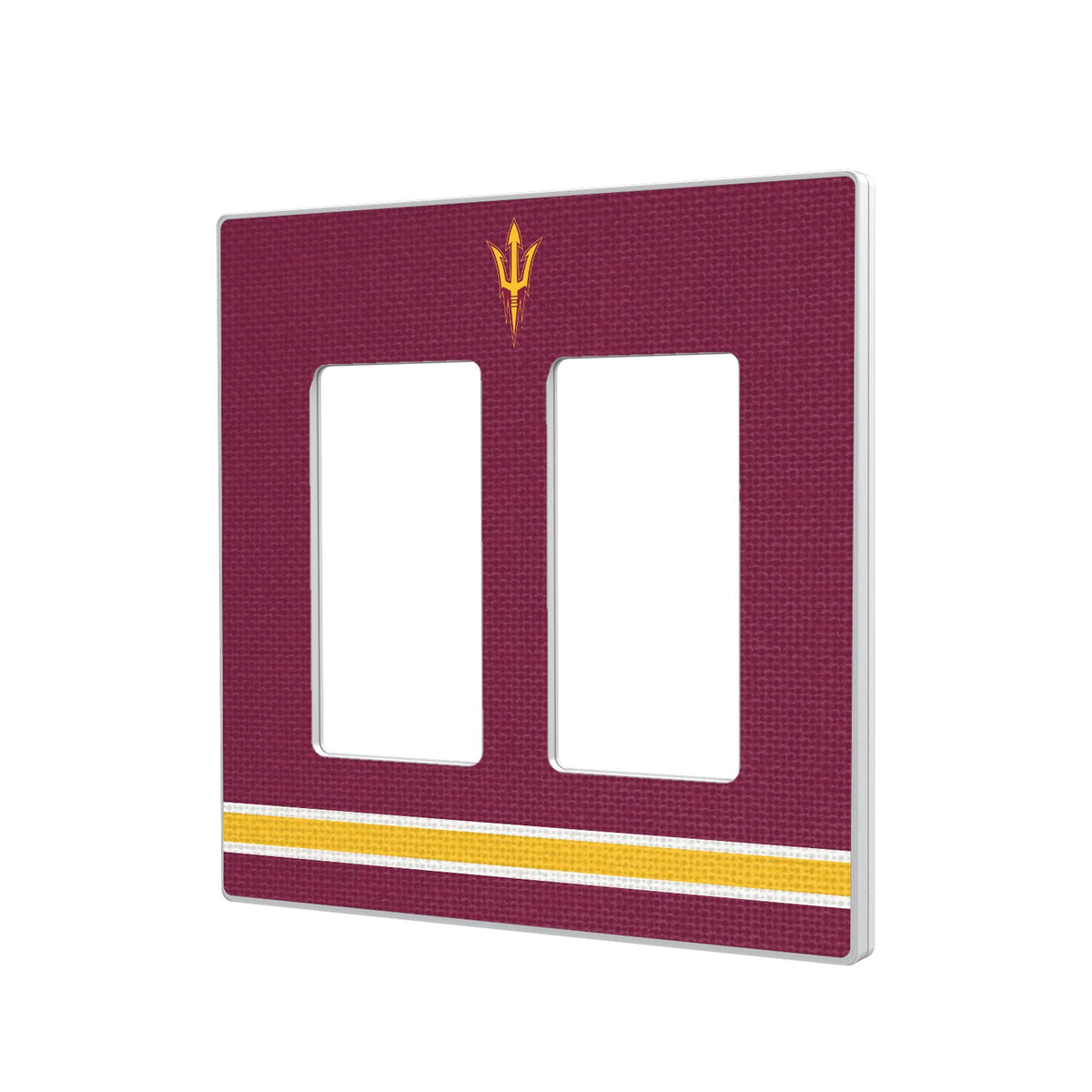 Arizona State University Sun Devils Stripe Hidden-Screw Light Switch Plate 4