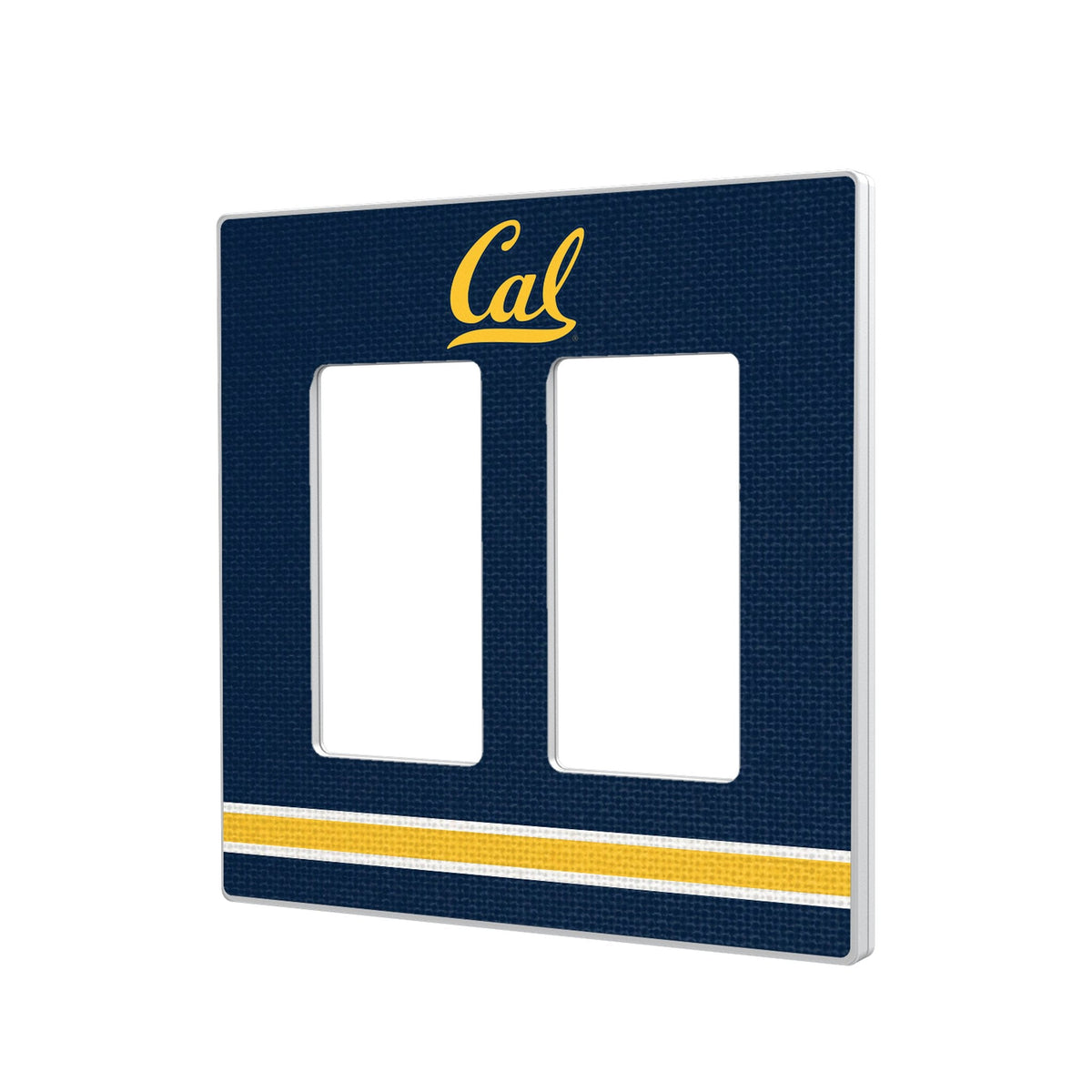 University of California Berkeley Golden Bears Stripe Hidden-Screw Light Switch Plate 4