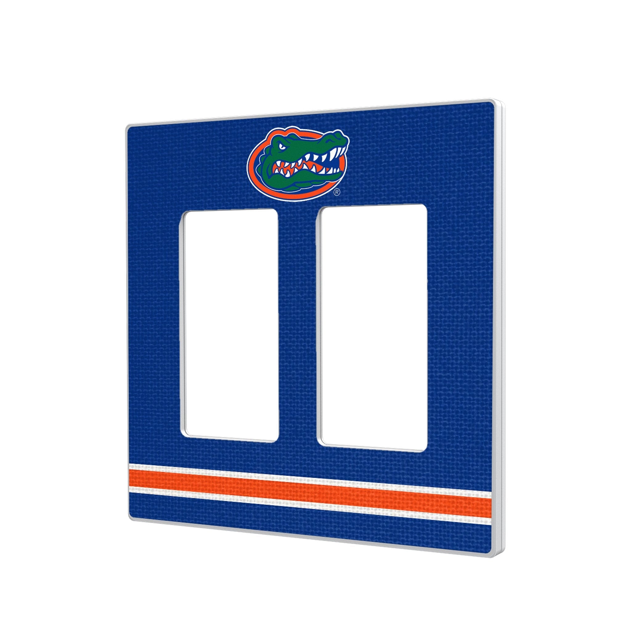 University of Florida Gators Stripe Hidden-Screw Light Switch Plate 4