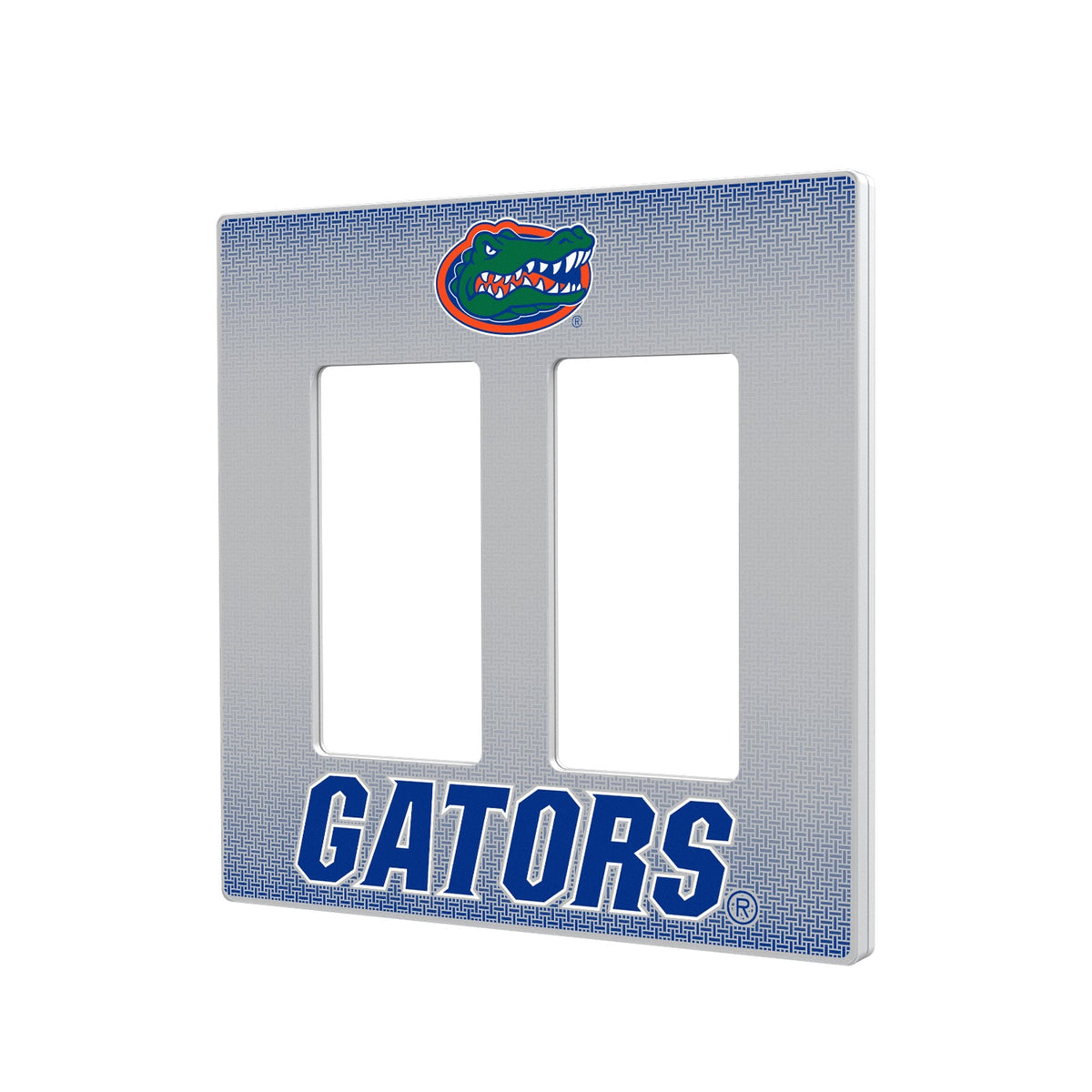 University of Florida Gators Linen Hidden-Screw Light Switch Plate 4