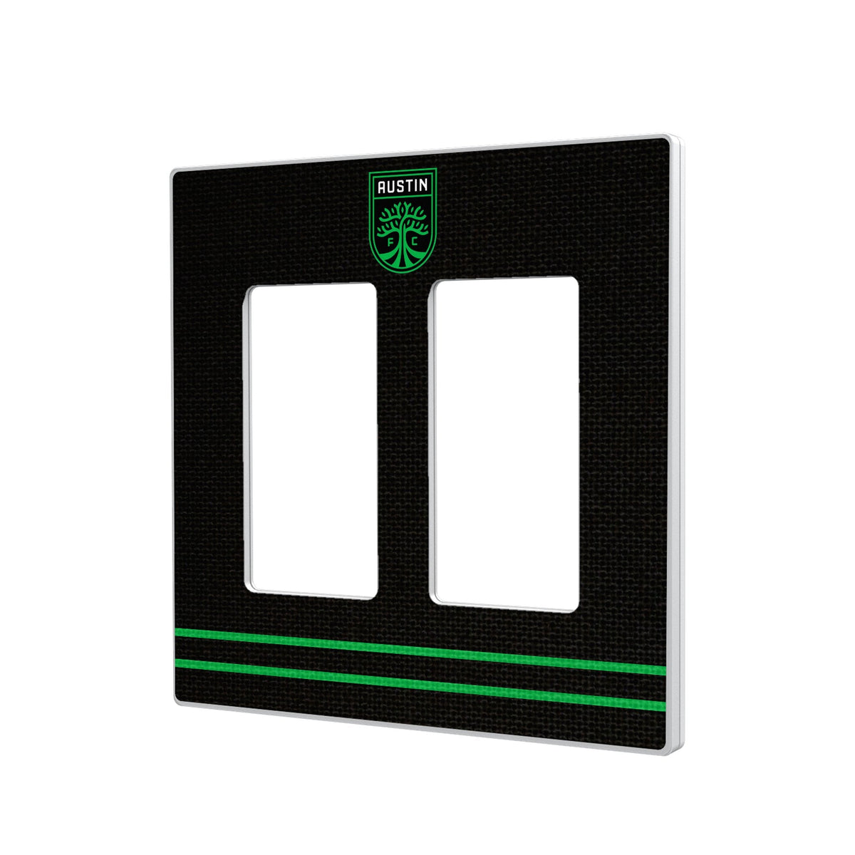 Austin FC Stripe Hidden-Screw Light Switch Plate 4
