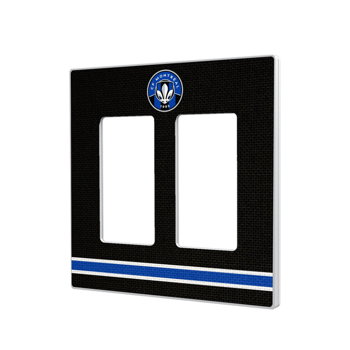CF Montreal Stripe Hidden-Screw Light Switch Plate 4