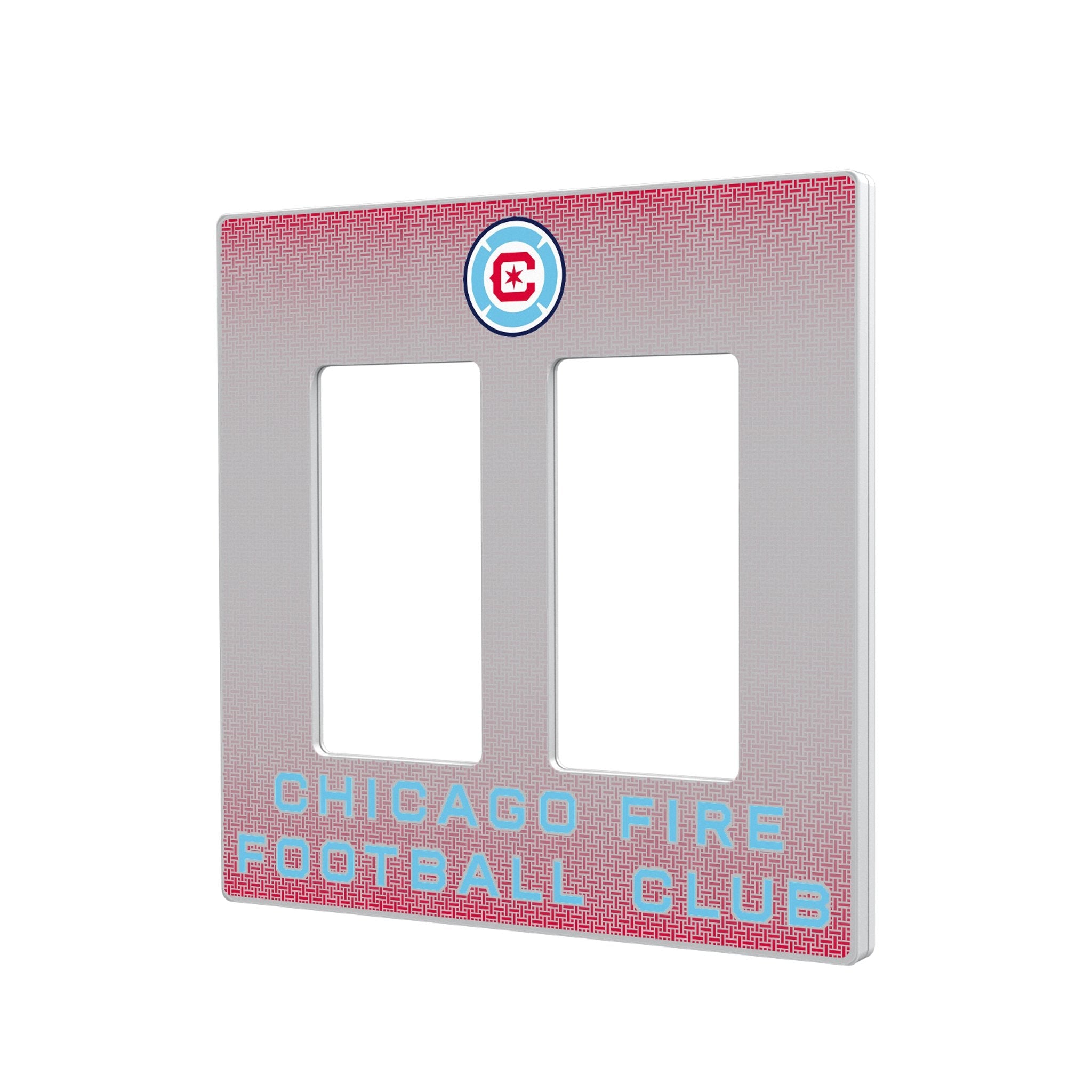 Chicago Fire Linen Hidden-Screw Light Switch Plate 4