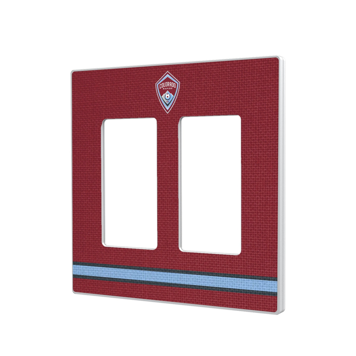Colorado Rapids Stripe Hidden-Screw Light Switch Plate 4