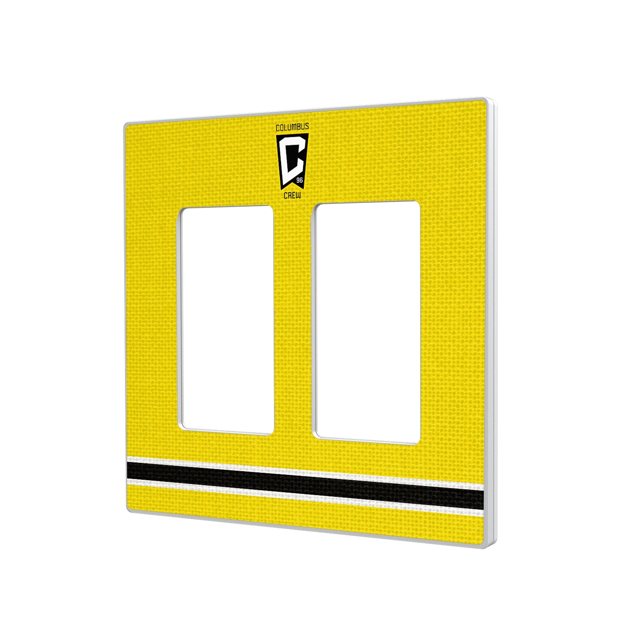 Columbus Crew Stripe Hidden-Screw Light Switch Plate 4