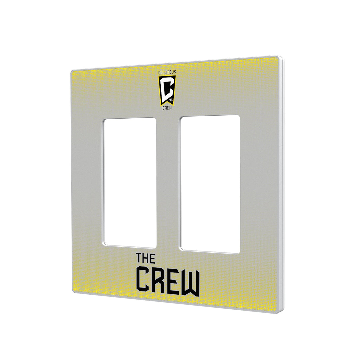 Columbus Crew Linen Hidden-Screw Light Switch Plate 4