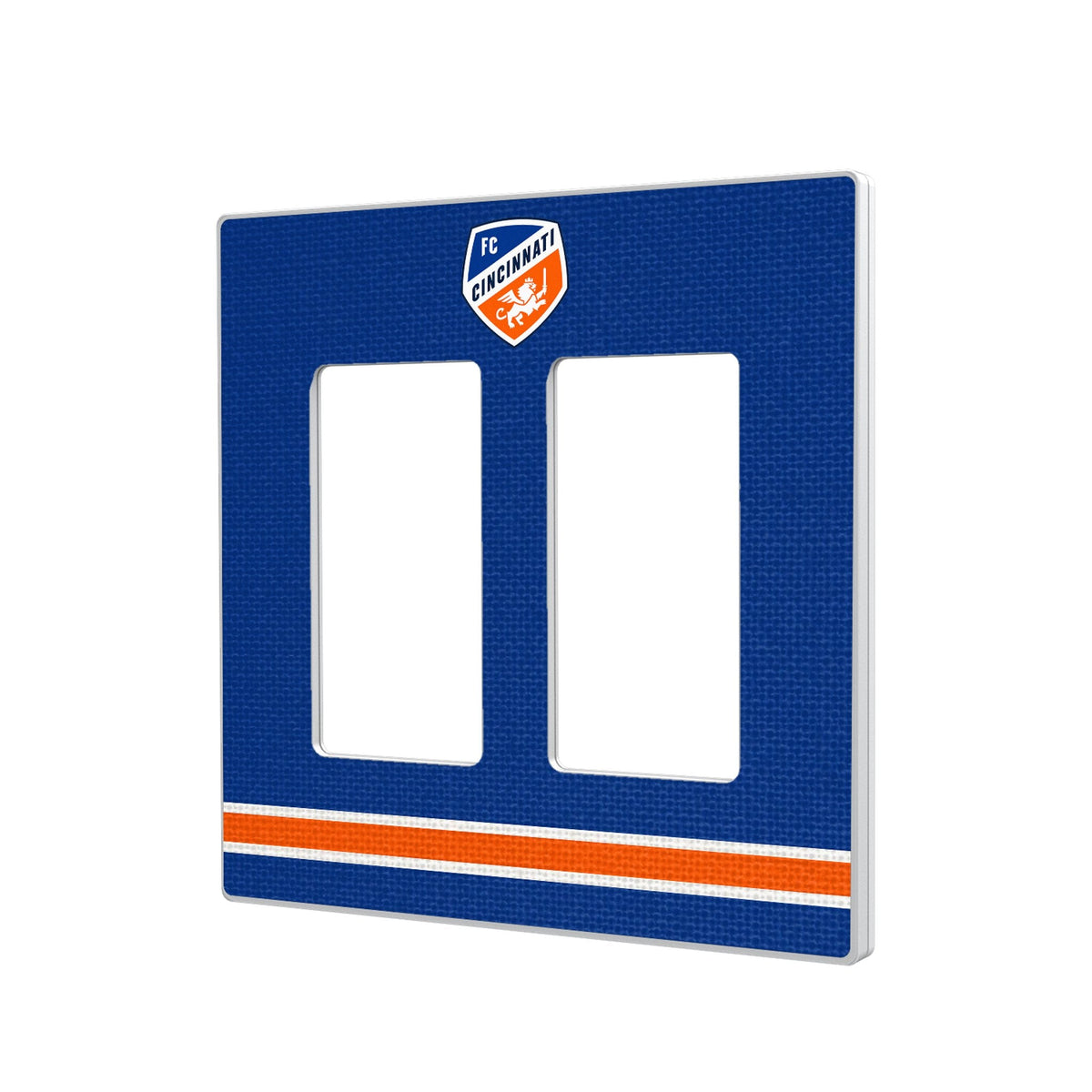 FC Cincinnati Stripe Hidden-Screw Light Switch Plate 4