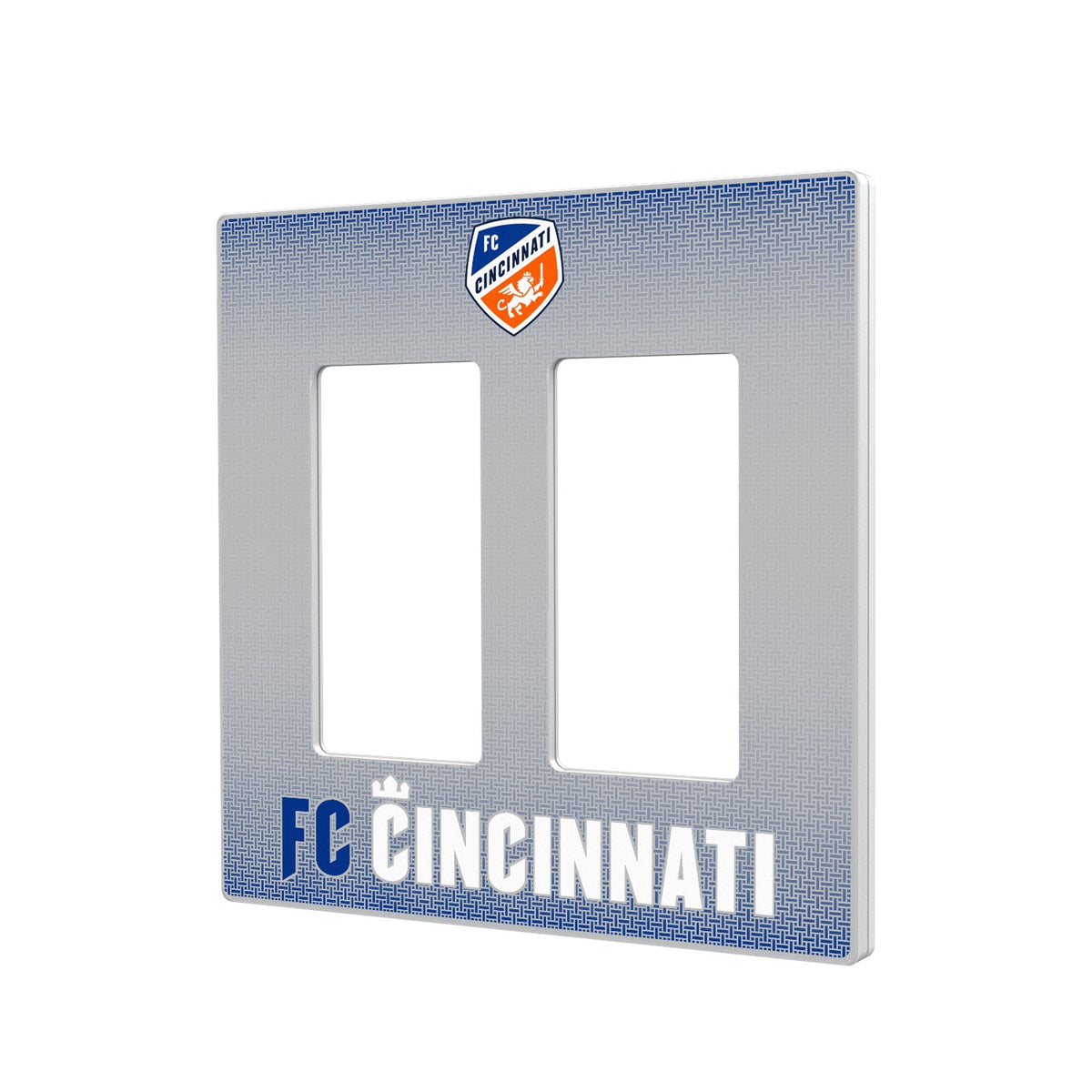 FC Cincinnati Linen Hidden-Screw Light Switch Plate 4