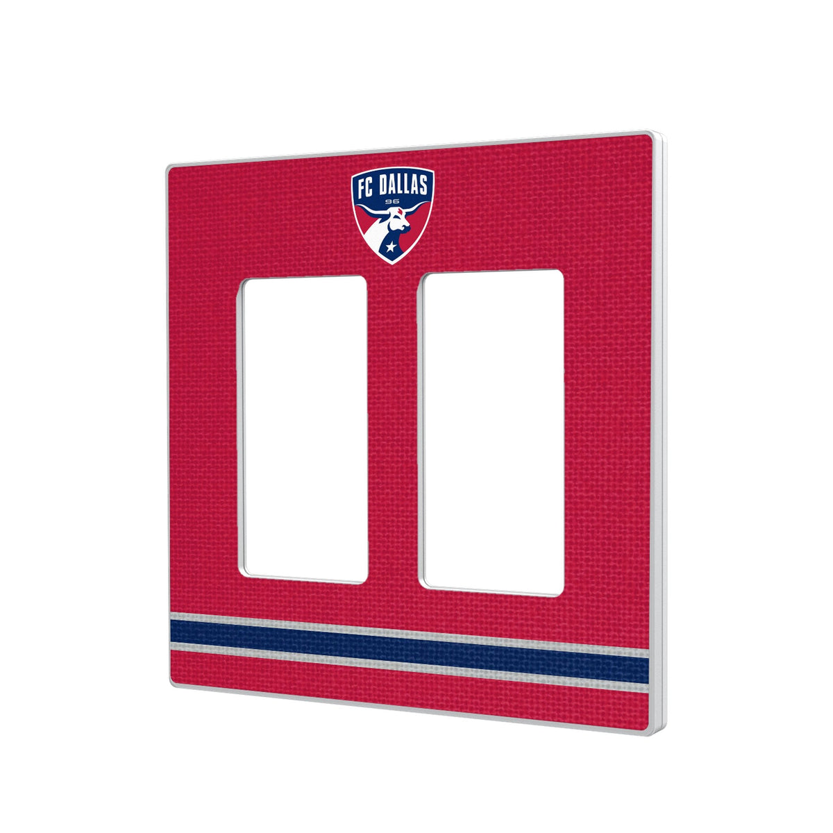 FC Dallas Stripe Hidden-Screw Light Switch Plate 4