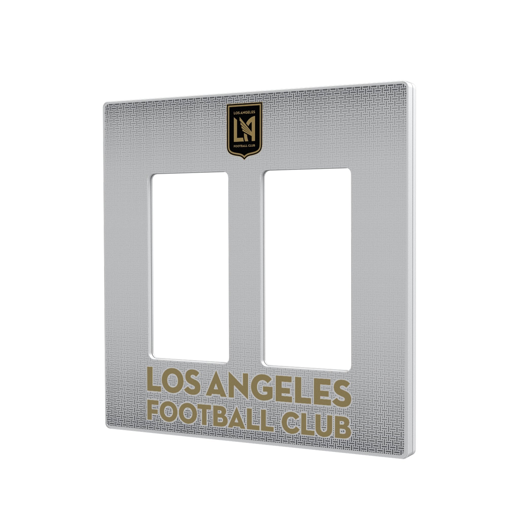 Los Angeles Football Club Linen Hidden-Screw Light Switch Plate 4