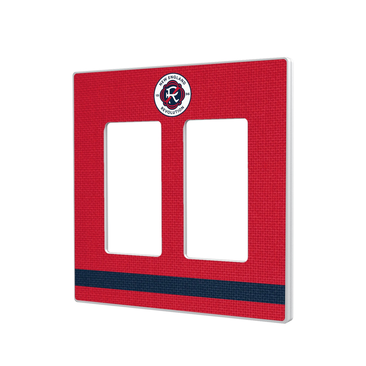 New England Revolution Stripe Hidden-Screw Light Switch Plate 4