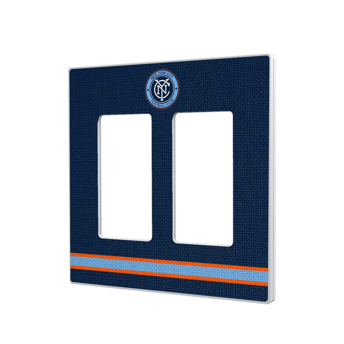 New York City FC Stripe Hidden-Screw Light Switch Plate 4