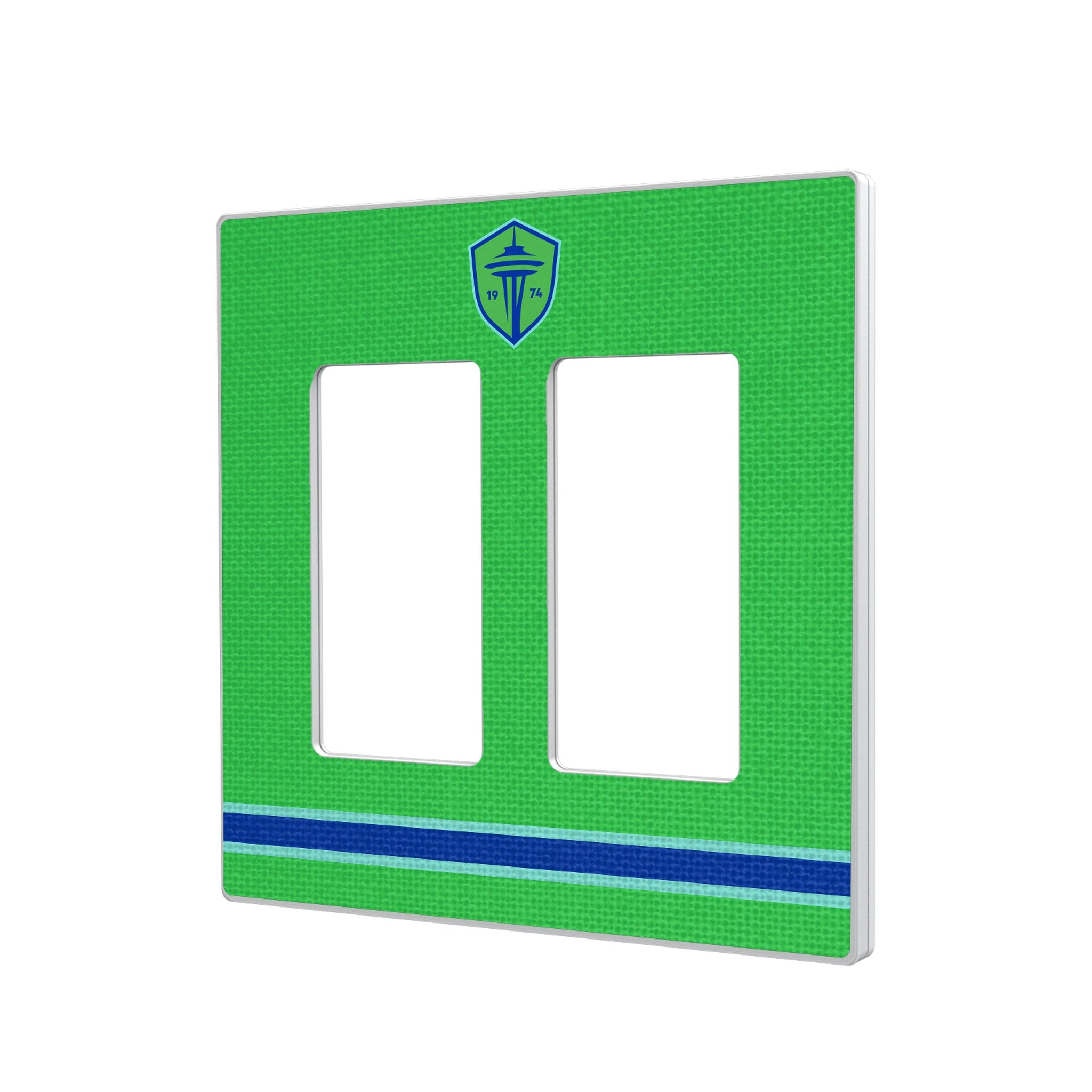 Seattle Sounders FC Stripe Hidden-Screw Light Switch Plate 4