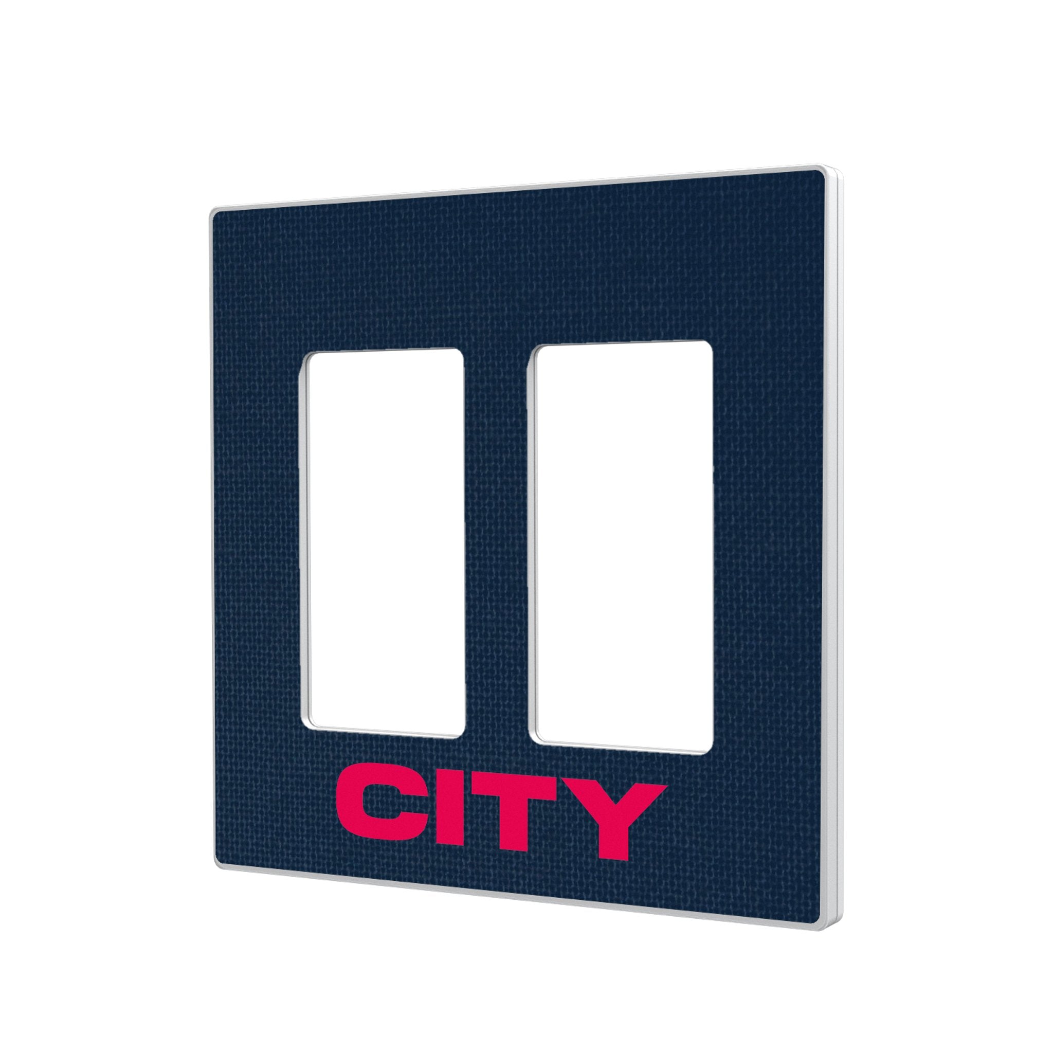 St. Louis CITY SC Solid Hidden-Screw Light Switch Plate 4