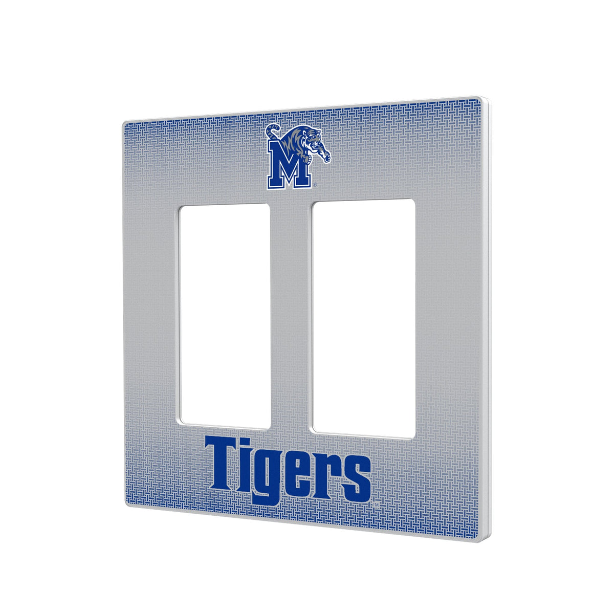 University of Memphis Tigers Linen Hidden-Screw Light Switch Plate 4